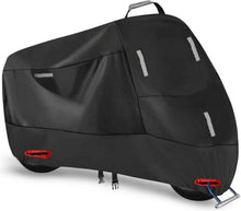 Motorradabdeckung Wasserdicht 300D Oxford Abdeckplane XXL Silber