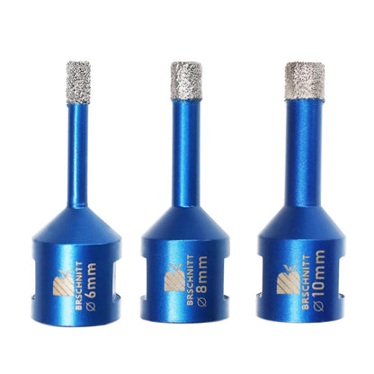 Diamant Fliesenbohrer Set 6-10mm M14 Vakuumlöttechnologie