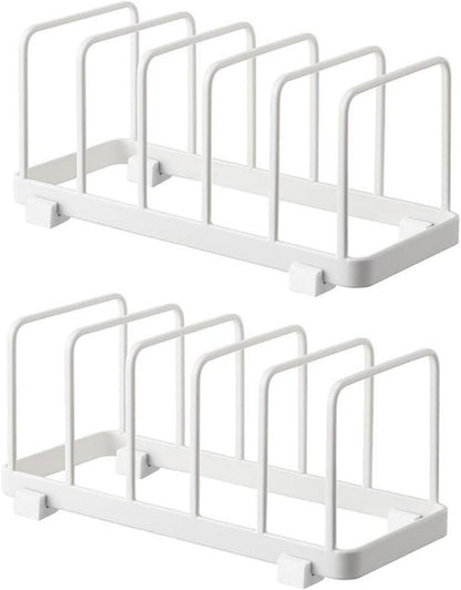 Vertikaler Tellerhalter Abtropfgestell Geschirr Organizer 5 Ebenen