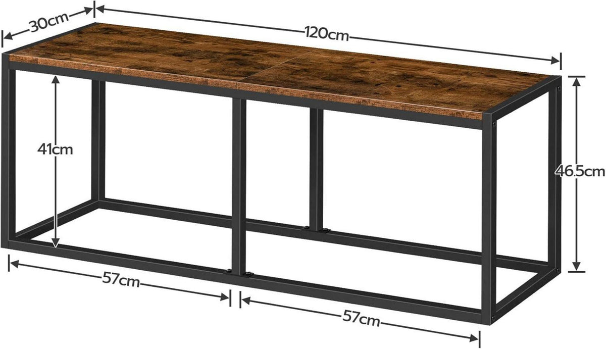 Sitzbank Esszimmer Industrie Design Metallrahmen einfach montierbar
