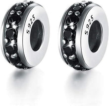 Spacer Stopper Bead Charm für Snake Chain Armbänder 925 Silber