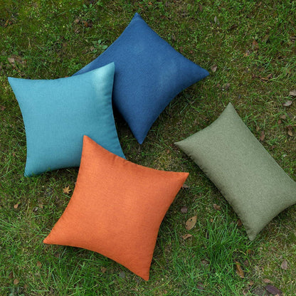 Kissenbezug Outdoor Wasserdicht für Garten Sofa 45x45cm 2er Set