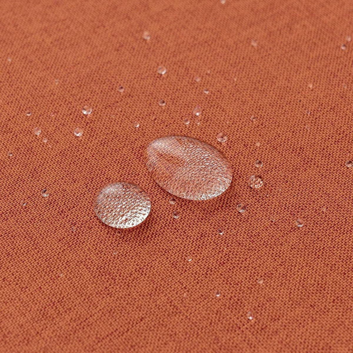 Wasserdichter Kissenbezug 2er Set 45x45 cm Orange