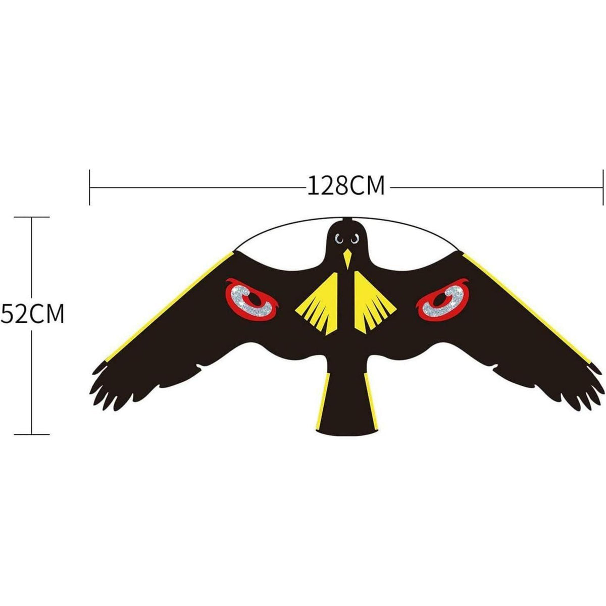 Vogelschreck Drachen für Garten & Bauernhof – Adler-Design
