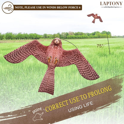 Vogelschreck Drachen für Garten & Bauernhof – Adler-Design