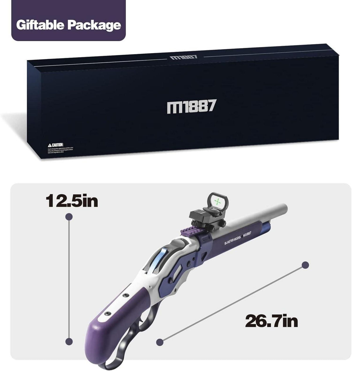 Schaum Blaster Spielzeug Gewehr mit Schrotflinte Action Kit