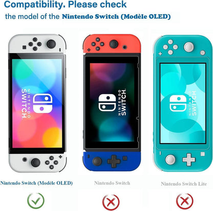 Nintendo Switch Panzerglas Schutzfolie 3er Pack 9H Härte