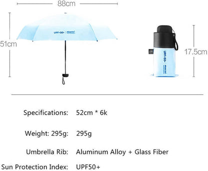 Regenschirm Sturmfest UV Schutz Klein Taschenschirm Robust Ultraleicht