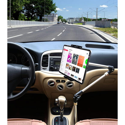 Tablet-Halterung für Auto/LKW mit Langarm & Sitzschiene