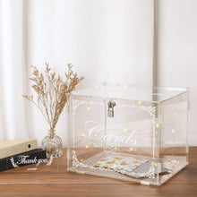 Hochzeit Kartenbox Acryl Hochzeitsbox Geschenkkarten Vintage Briefbox