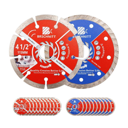 Diamant Trennscheiben 20er Set 115mm für Fliesen, Stein & Beton