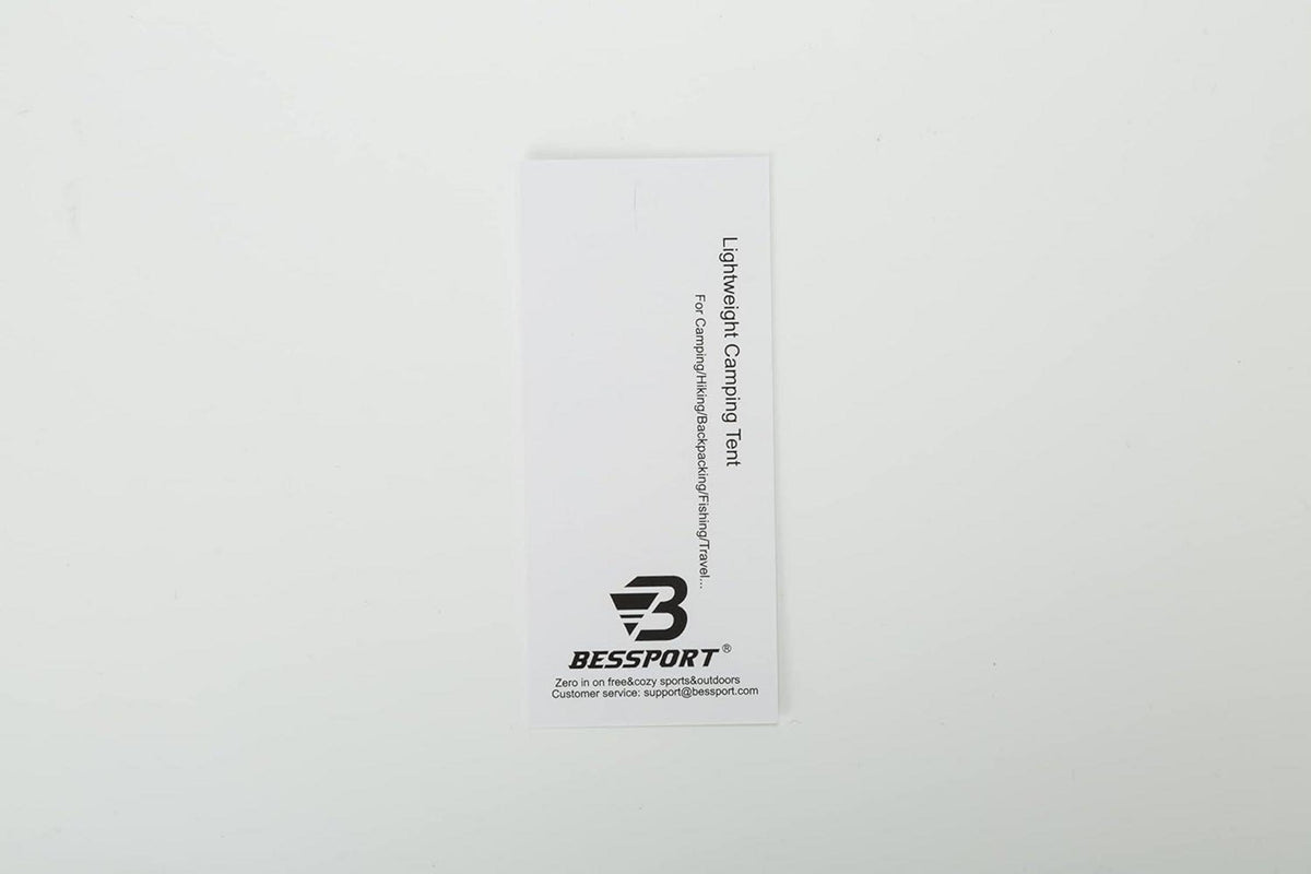 Bessport Ultraleichtes Campingzelt 1 2 3 Personen 3-4 Saison Wasserdicht Winddicht Kuppelzelt Kleine Packungsgröße Erwachsene Wandern Outdoor