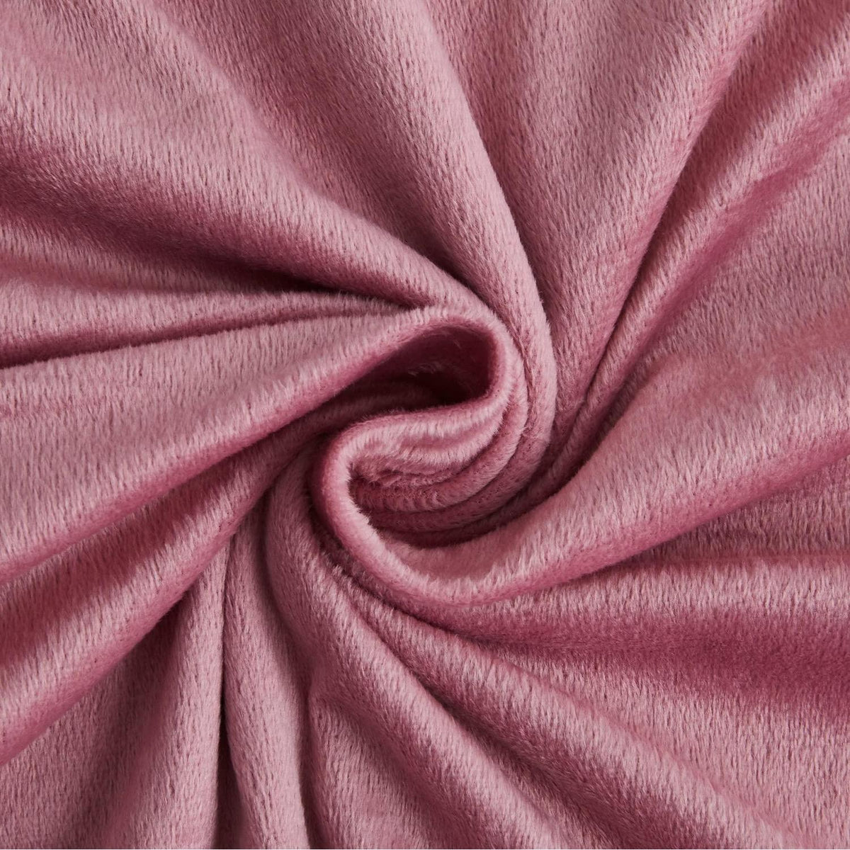 Flauschige Winterbettwäsche 135x200 - 4-teilig Rosa/Grau
