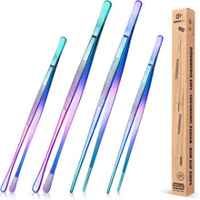 Pinzette Set 4er Edelstahl Kochen Grillen Meeresfrüchte BBQ