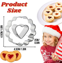 Crethink Weihnachts Plätzchen Ausstecher Set, 9 Stück