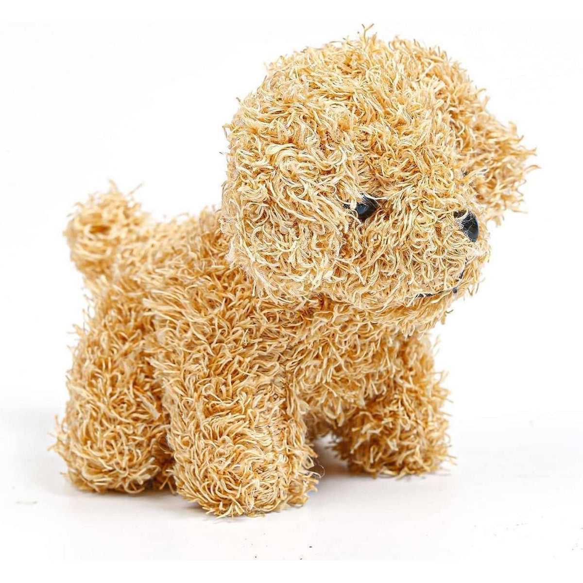 Kuscheltier Hündchen mit Schlüsselanhänger – Süßes Plüschtier 12cm