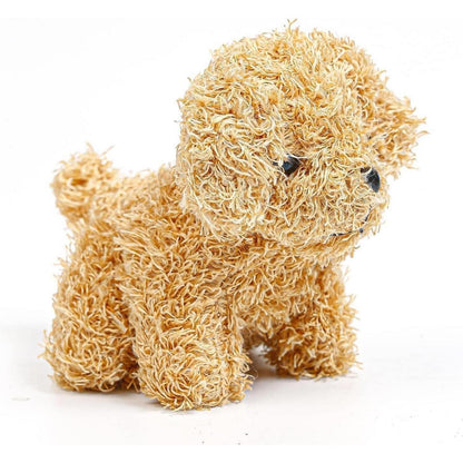 Kuscheltier Hündchen mit Schlüsselanhänger – Süßes Plüschtier 12cm