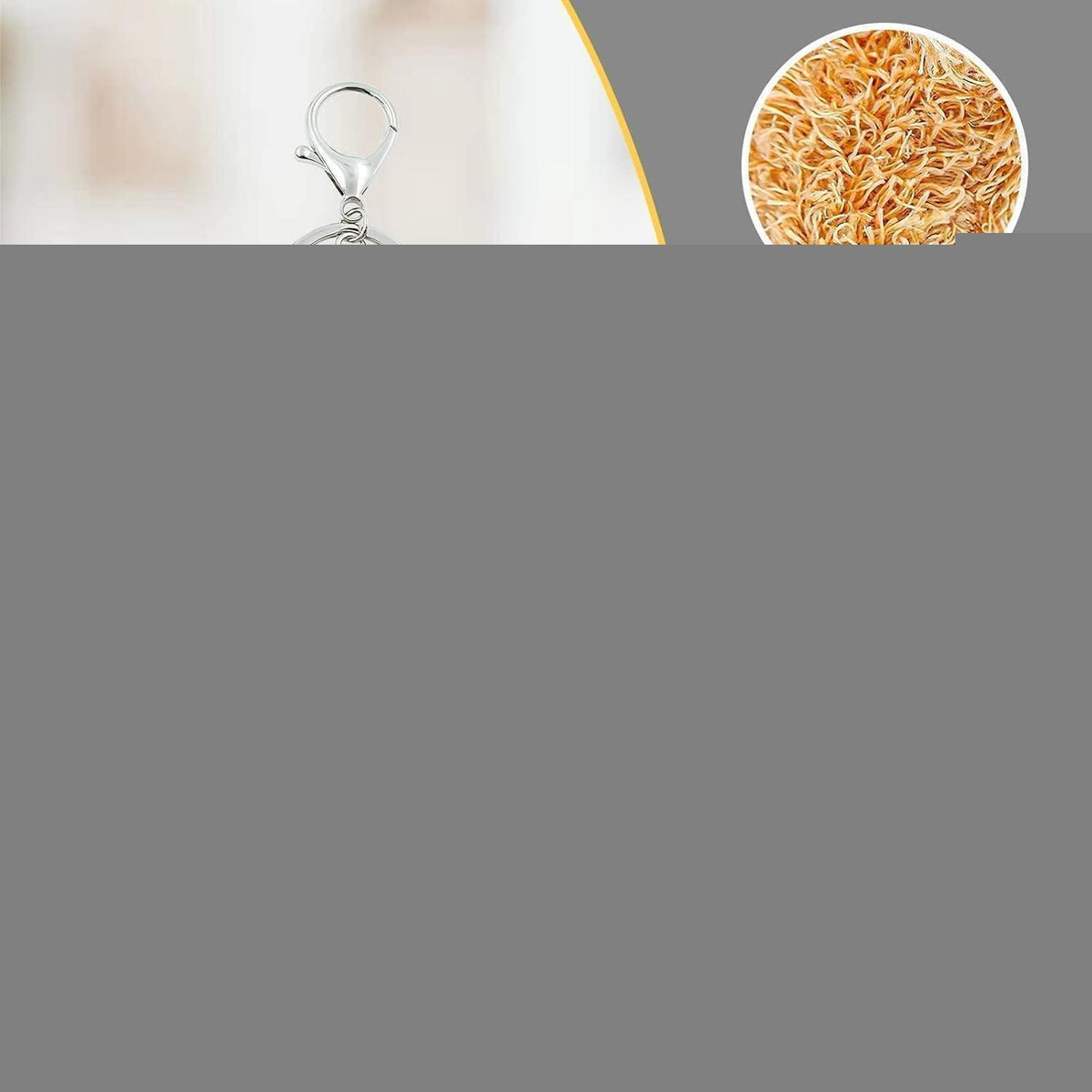 Kuscheltier Hündchen mit Schlüsselanhänger – Süßes Plüschtier 12cm