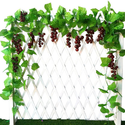 Künstliche Weinrebe 10er Set – Dekorative Trauben für Haus & Garten
