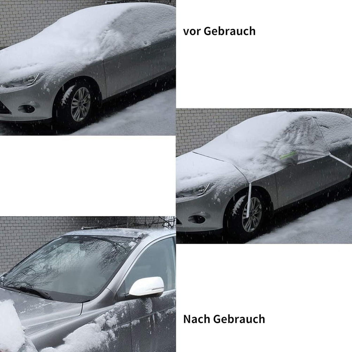 Auto Frostschutz Abdeckung Winter für Frontscheibe 145x230cm