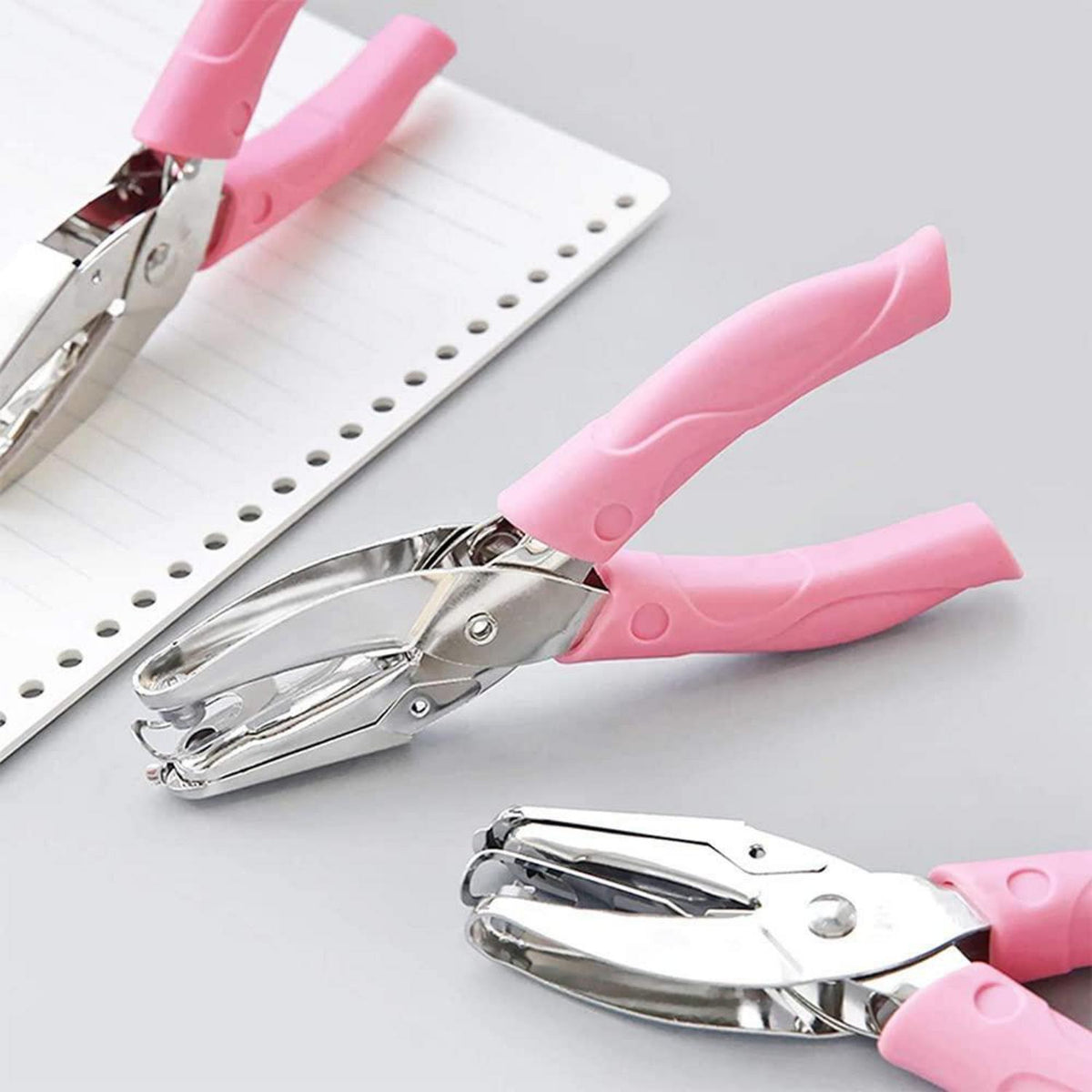 3er-Set Locher – Handlochzange für Papier, Basteln & Büro