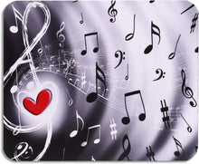 Mauspad Motiv Klein Bunt Musik Schön 240 x 200 mm