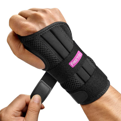 Handgelenk Bandage mit 3 Schienen für Arthritis & Sehnenentzündung