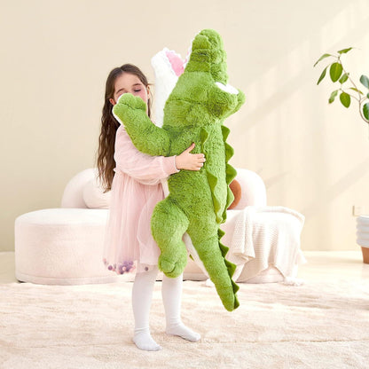 Riesiges Krokodil Kuscheltier 78cm - Plüschtier Geschenk für Kinder