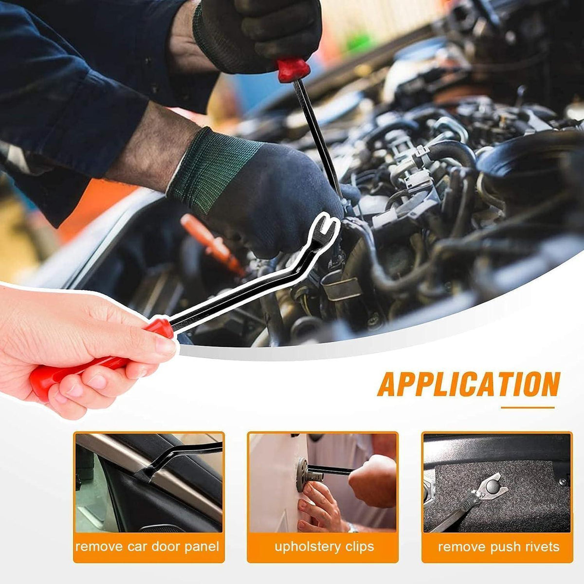 Auto Befestigung Clips Set 245tlg. mit Werkzeug