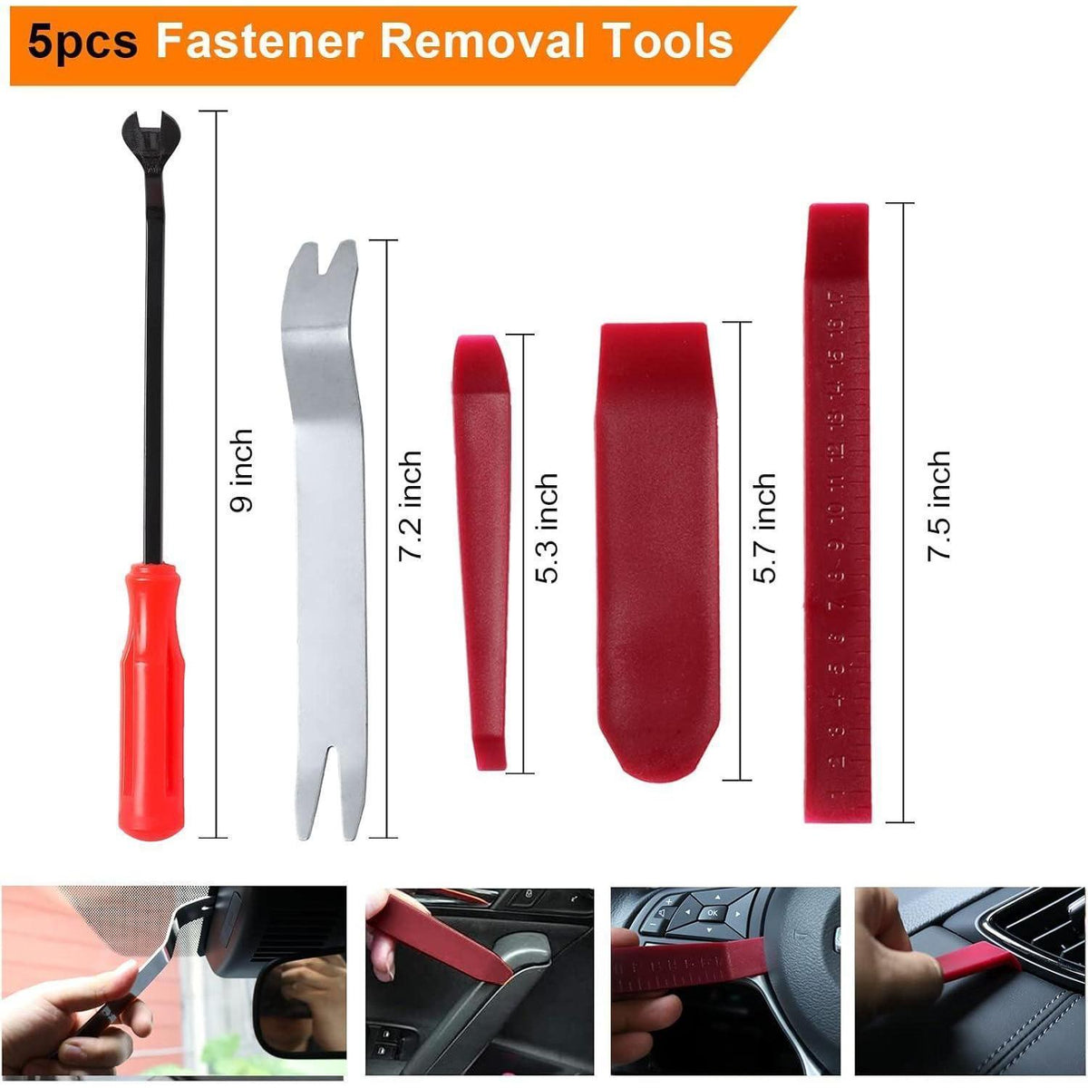 Auto Befestigung Clips Set 245tlg. mit Werkzeug