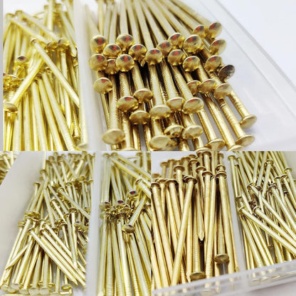 300 Stk. Wandnägel Rundkopf Holzbearbeitung Bilder Aufhängen Set