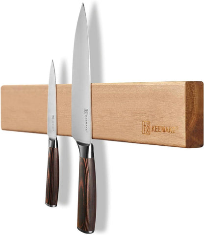 Magnetleiste Messer Akazienholz Neodym 30cm Magnetwerkzeug