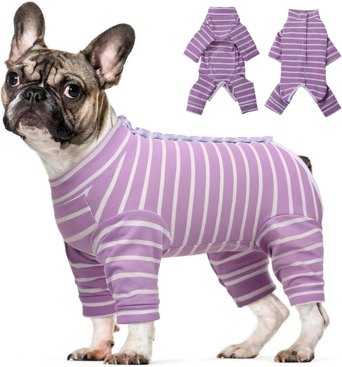 Hundebody Nach Op Kastration Vierfüßler Hundepyjama Lila