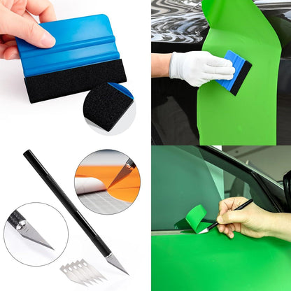 Auto Vinyl Werkzeug Kit: Folien Rakel Set Tönungsfolie Wrap