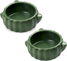 Keramik Hamster Napf Set 2 Stk. Futternapf für Kleintiere 9cm Hamster