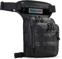 Rhinowalk Beintasche Oberschenkeltasche Multifunktionstasche Schwarz