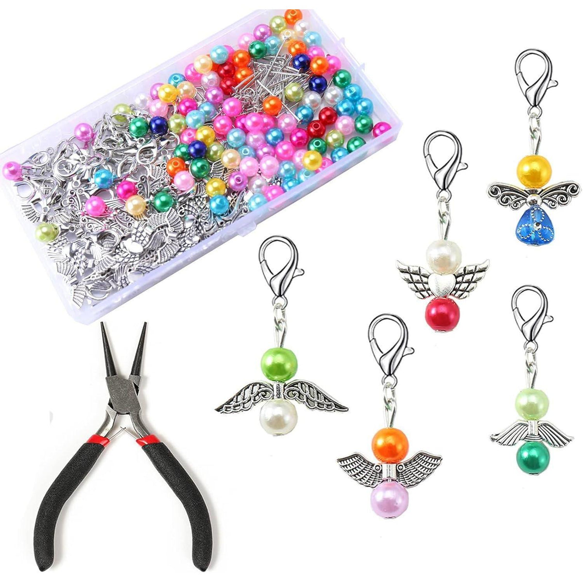 Schutzengel Schlüsselanhänger Set zum Selbermachen – 50 Sets