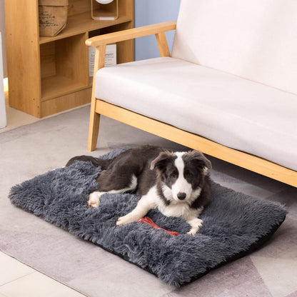 Hundebett Großes Waschbares Hundekissen Grau 100x70cm