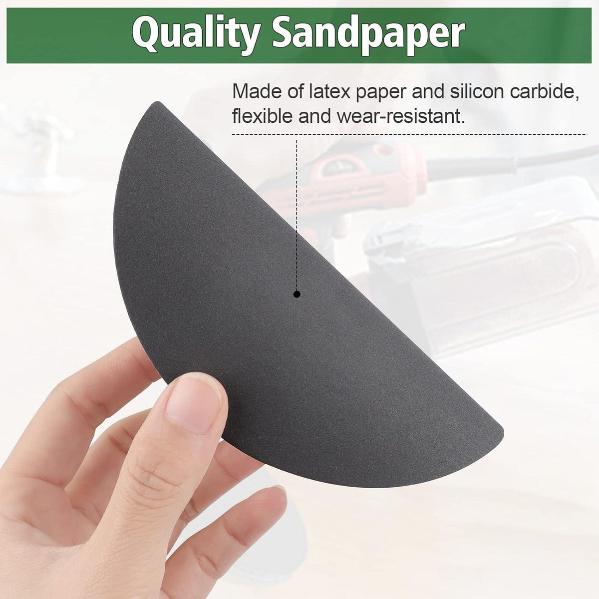 Schleifpapier Klett 125mm 24tlg. Körnung 1000-5000 Nass/Trocken