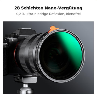 Variable ND & Black Mist 1/4 Filter 52mm