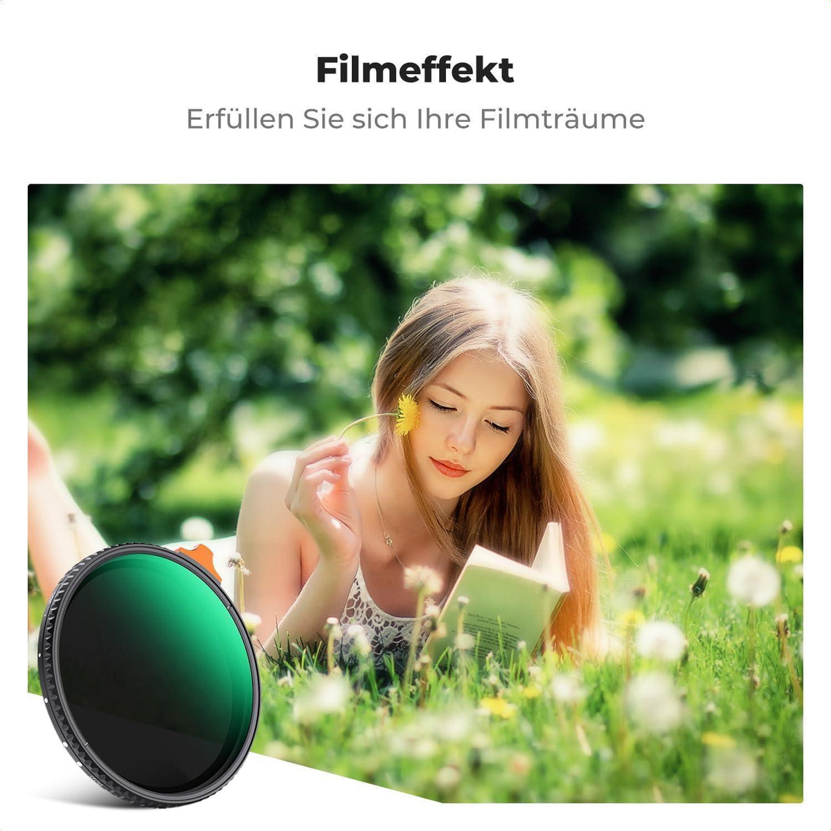 2-in-1 Black Mist & Variabler ND Filter 49mm