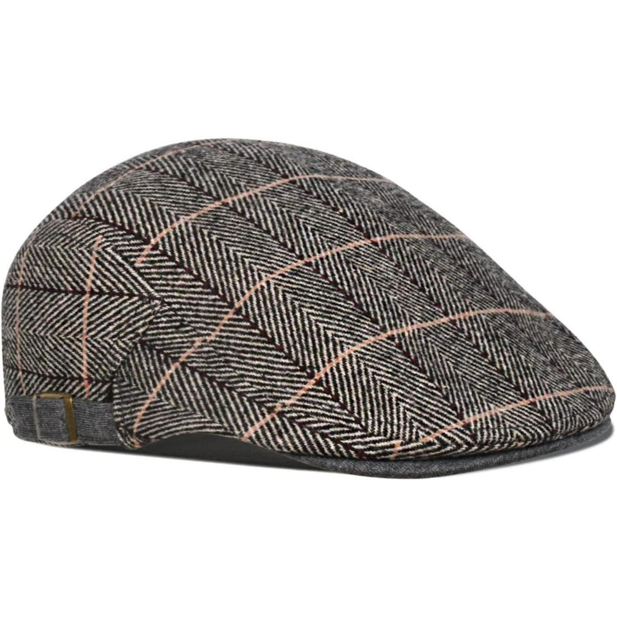 Schiebermütze Flat Cap für Damen & Herren, warm & bequem, verstellbar