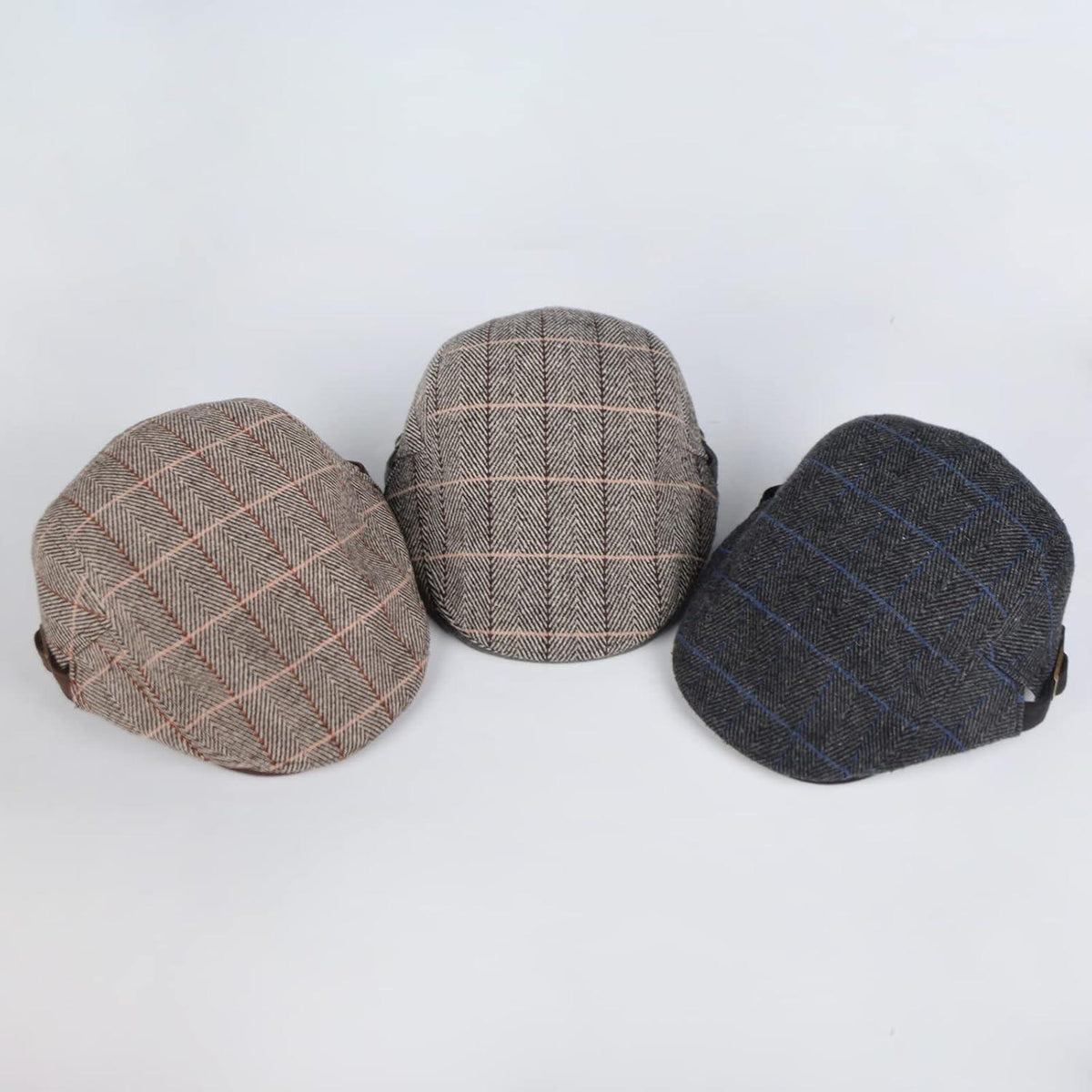 Schiebermütze Flat Cap für Damen & Herren, warm & bequem, verstellbar