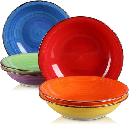 Suppenteller Set BONITA 6-teilig Ø 21,3cm Steinzeug 550ml