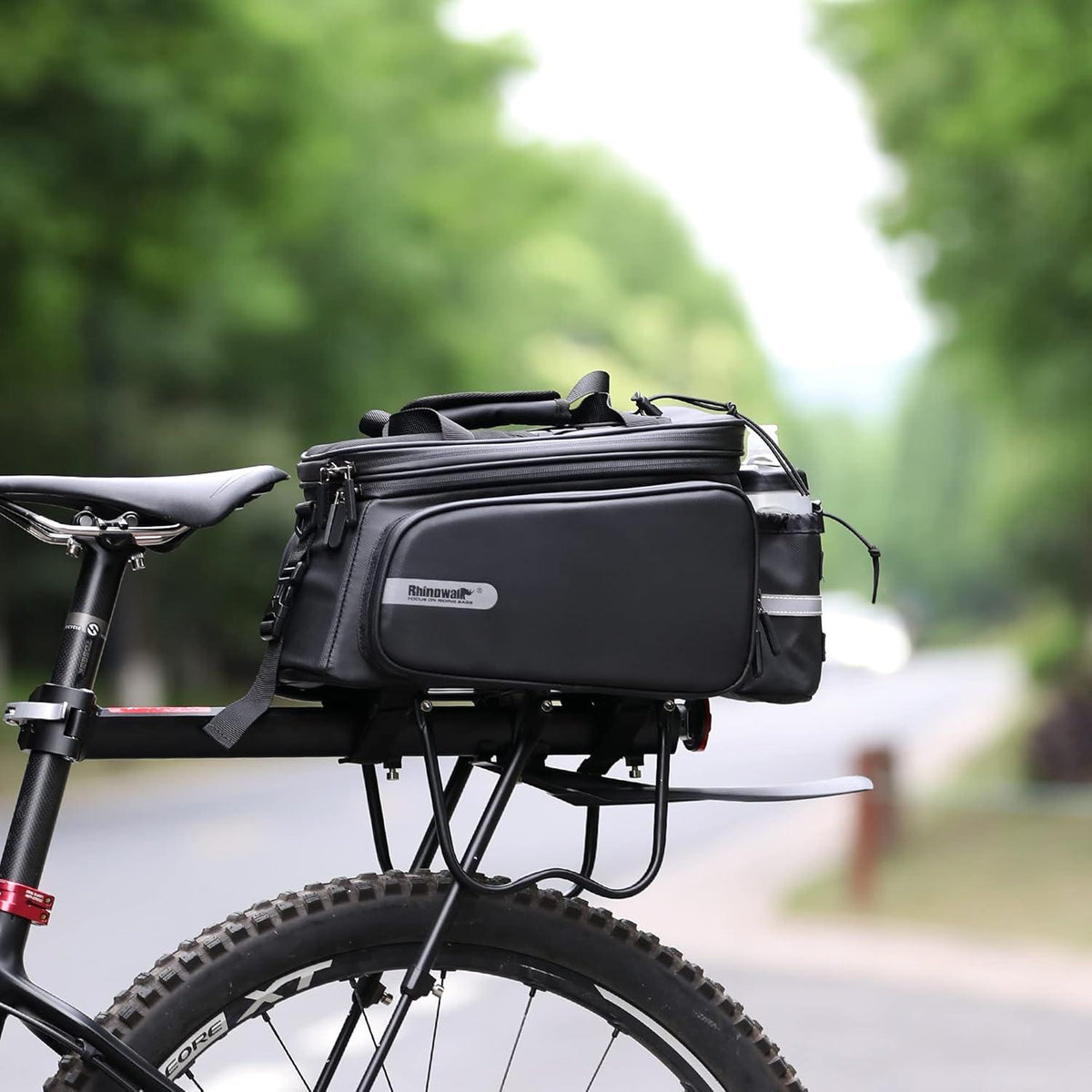 BAIGIO Fahrrad Gepäckträgertasche 11-30L Wasserdicht Multifunktion