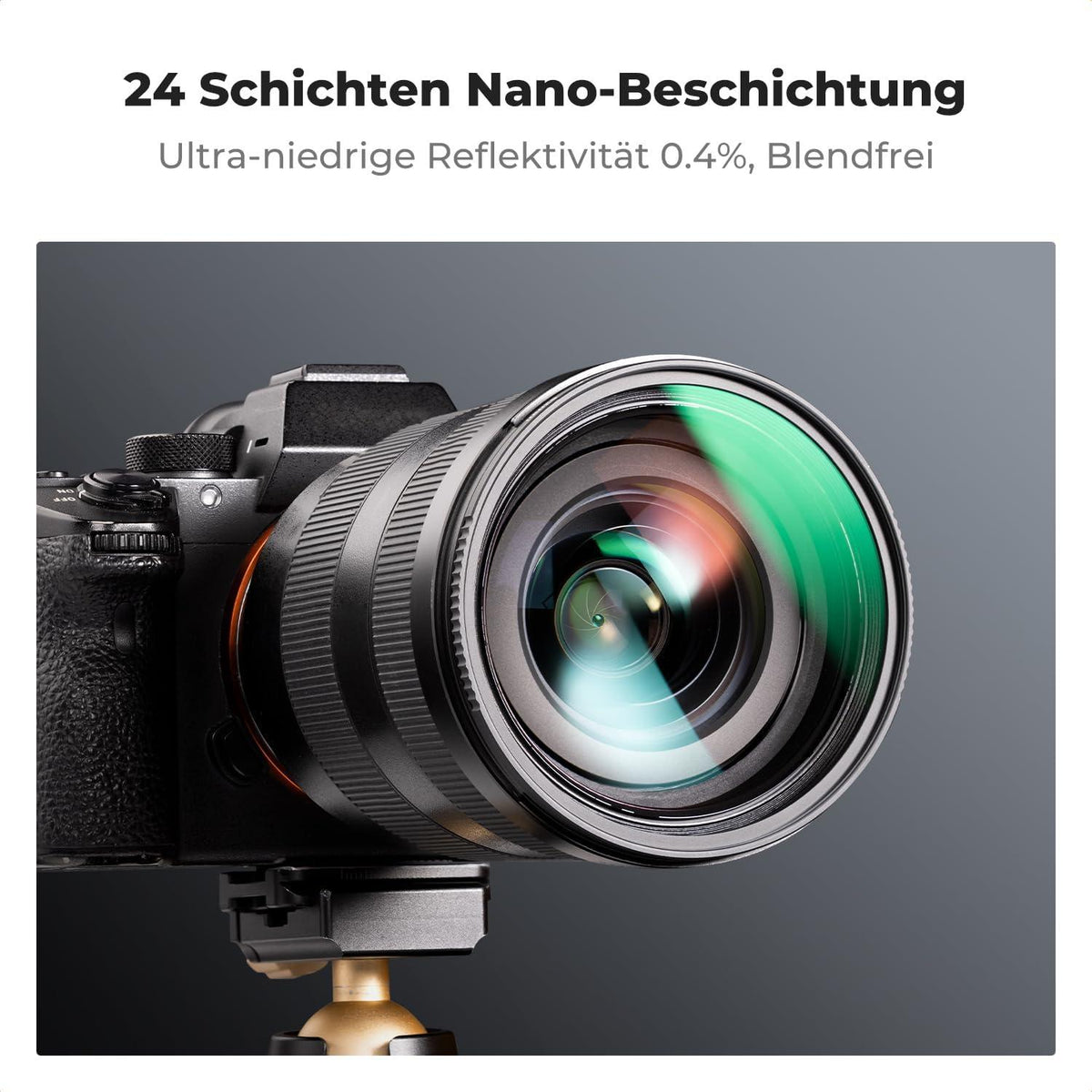Hochwertiger 82mm Slim Zirkularer Polfilter für Kameraobjektive