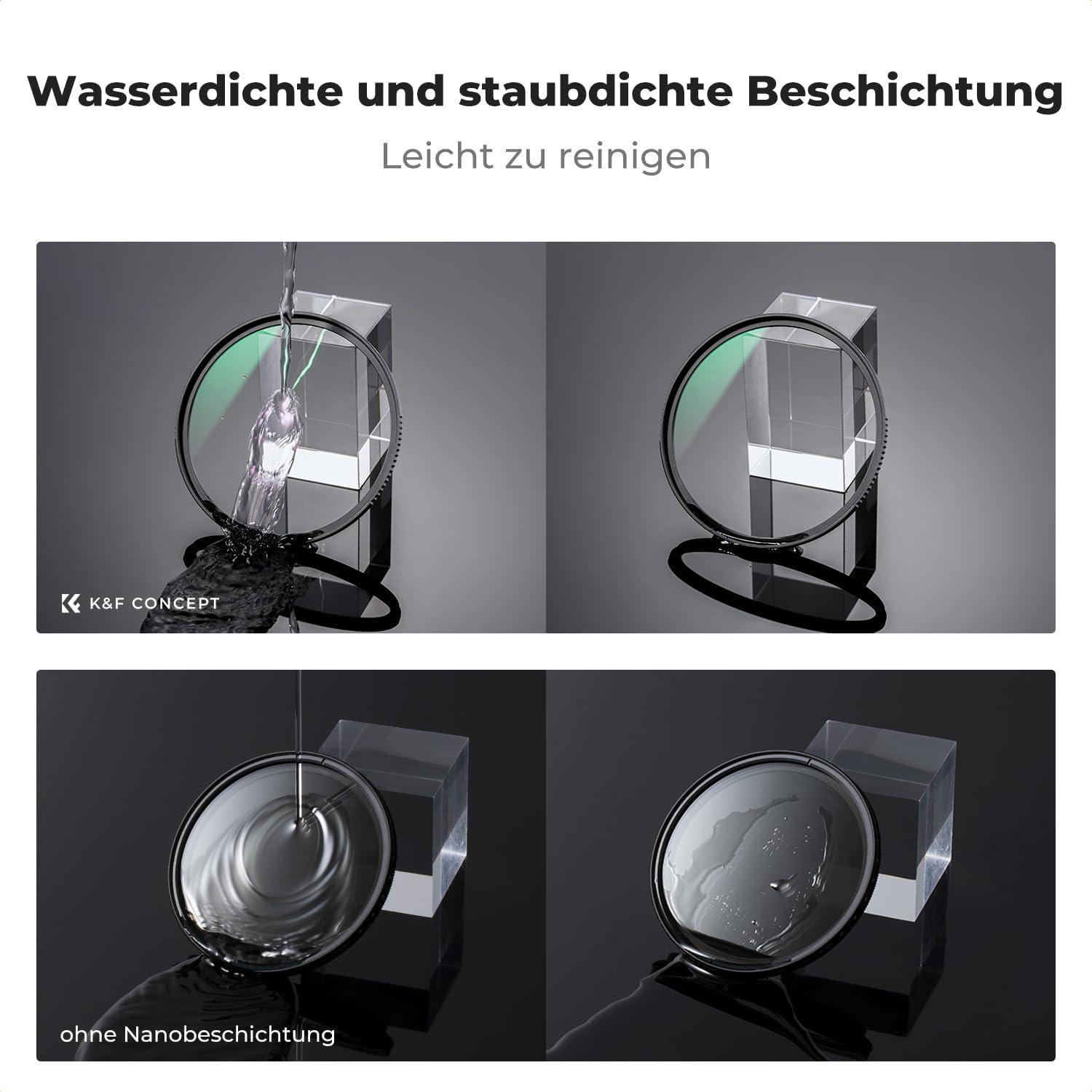 82mm Slim Zirkularer Polfilter Polarisationsfilter CPL Filter - AGC