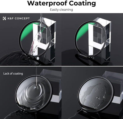 67MM K&F Concept D-Serie MCUV Pro UV-Schutzfilter Slim AGC-Glas