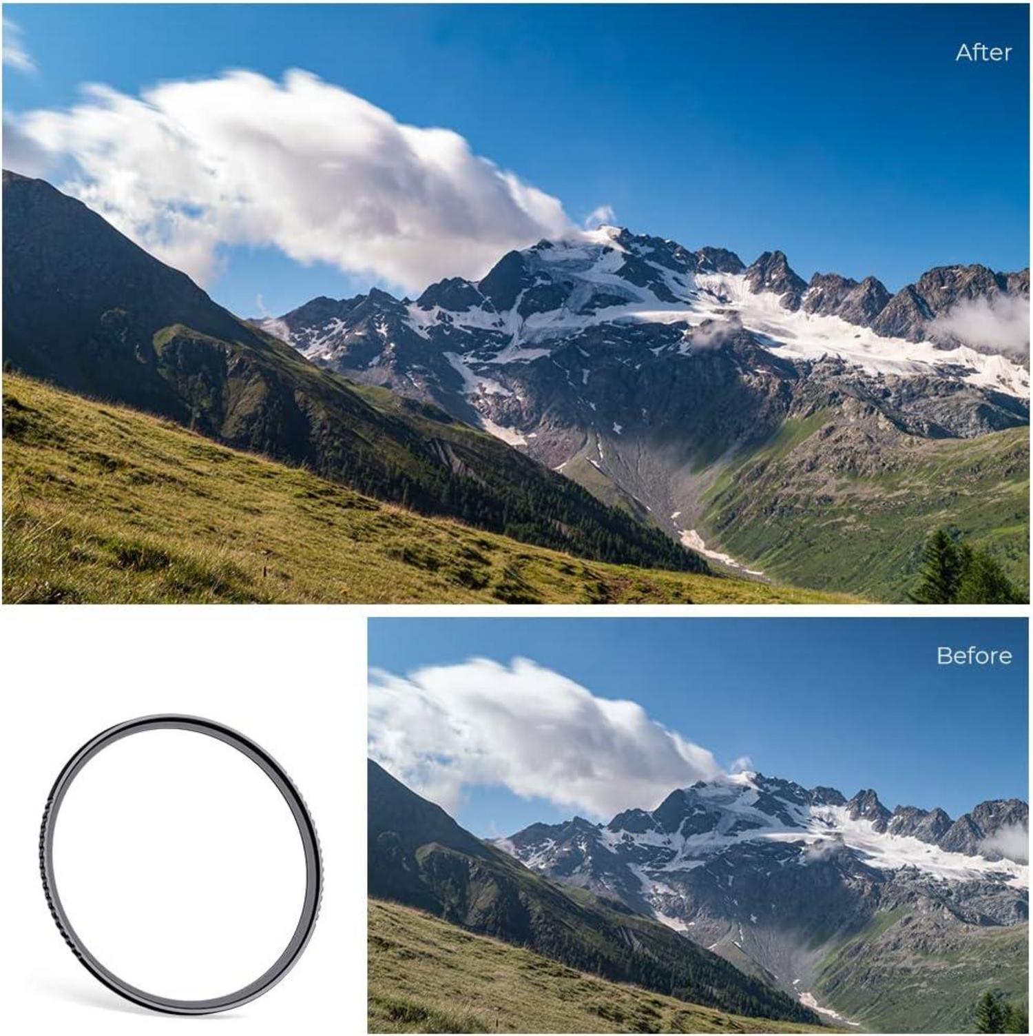 67MM K&F Concept D-Serie MCUV Pro UV-Schutzfilter Slim AGC-Glas