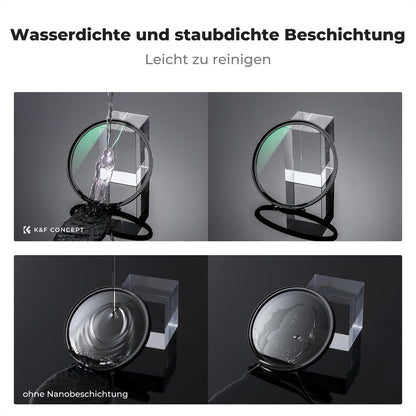 Slim 52mm Zirkularer Polfilter Polarisationsfilter CPL